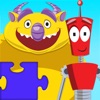 Monster Vs Robot Puzzle - Free Animated Kids Jigsaw Puzzles with Monsters and Robots - By Apps Kids Love, Inc! - iPhoneアプリ