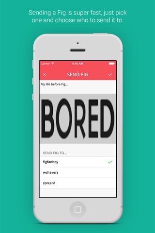 Fig - Chat using Gifs screenshot 3