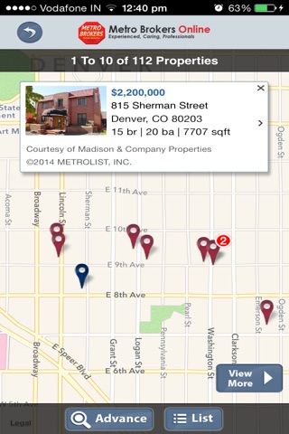 Metro Brokers, Inc. screenshot 2