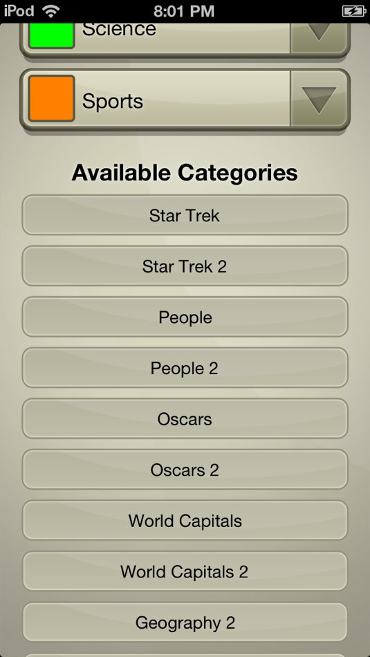 #2. Trivia Replacement Questions (iOS) Podle: Make It So Studios