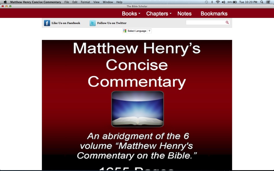 Matthew Henry Concise Commentary - 1.0 - (macOS)