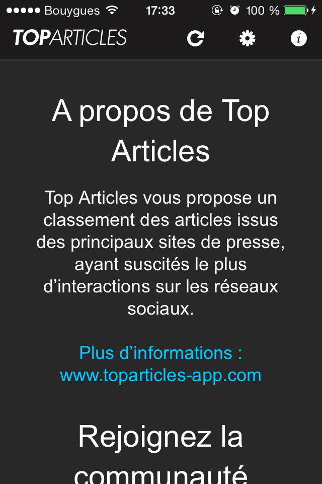 Top Articles screenshot 4