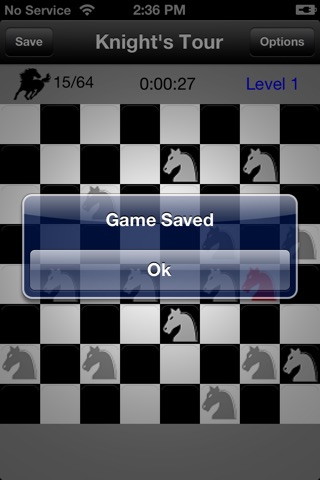 Chess Knight's Tour Lite screenshot 3