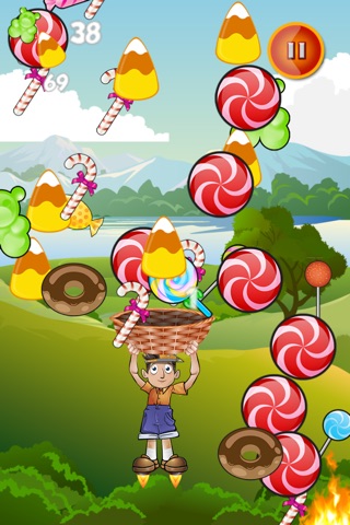 Candy Basket Catch the Flying Treat screenshot 3