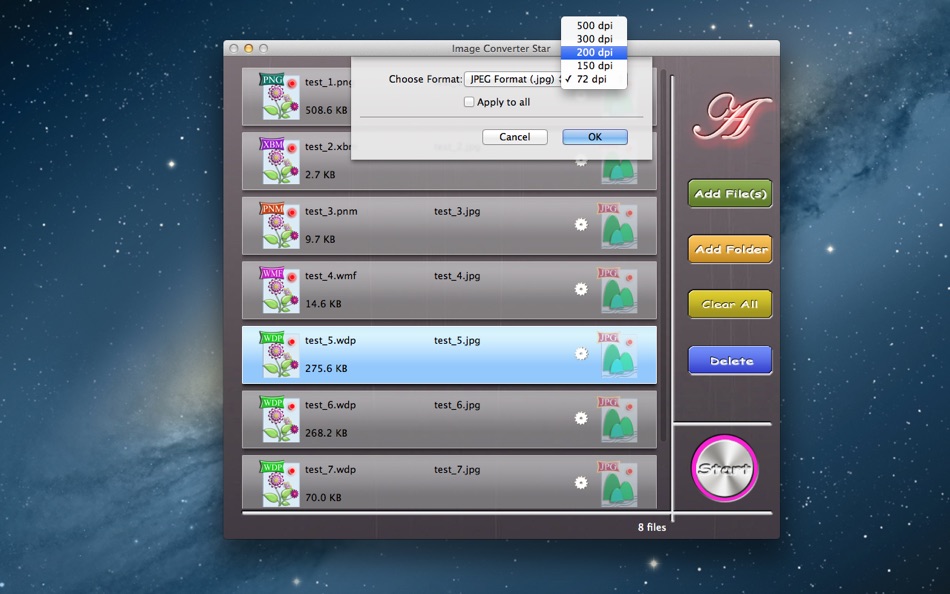 #3. Image Converter Star (macOS) 由: 顺华 吕