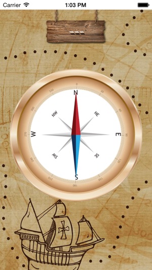 Pirate Magnetic Compass(圖1)-速報App