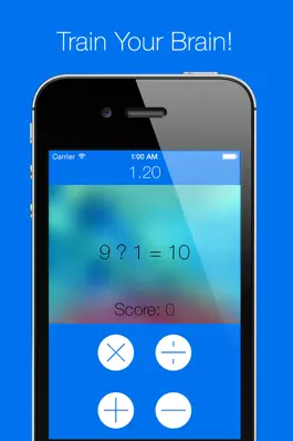 Game screenshot Math Game Brain Trainer with Addition, Subtraction, Multiplication & Division, also one of the Best Free Learning Games for Kids, Adults, Middle School, 3rd, 4th, 5th, 6th and 7th Grade hack