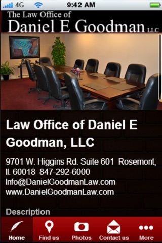 Goodman Law screenshot 2