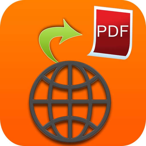 Any-to-PDF : converts any web page to pdf and clip board text to pdf icon