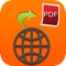 Convert any web page to pdf and also convert your clip board contents to pdf file