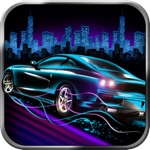 Nitro Neon Car Racing Police Pursuit Game