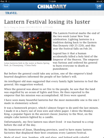 Screenshot #6 pour China Daily News for iPad