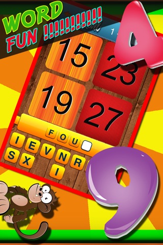 Ace Monkey Mayhem Puzzles - Math Numbers Crossword Games screenshot 3