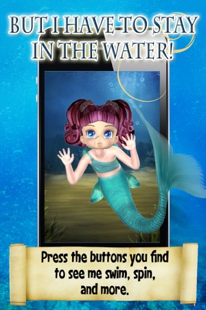 Little Mermaid Baby Talking Friends Princess Dress Up Tale f(圖5)-速報App