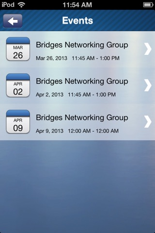 BRIDGES Networking Portland screenshot 4