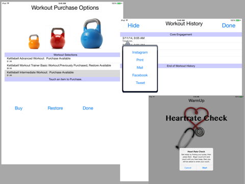 Screenshot #6 pour Kettlebell Workout Trainer