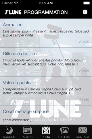 7ème Lune - Fetival de cinéma à Rennes ( Bretagne ) screenshot 4