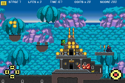 Dumpy Pixel Monsters: The Adventure of Scary Aliens screenshot 4