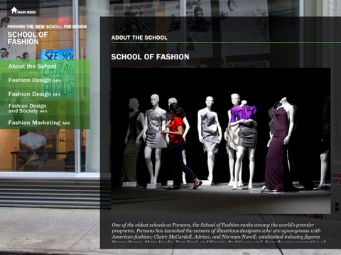 Parsons The New School for Design HD screenshot 3