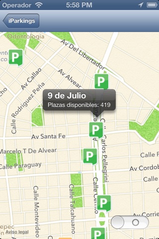 iParking screenshot 2