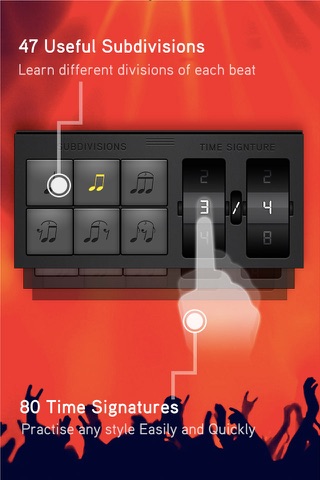 Beat On - Advanced Metronome with Training Modes screenshot 2