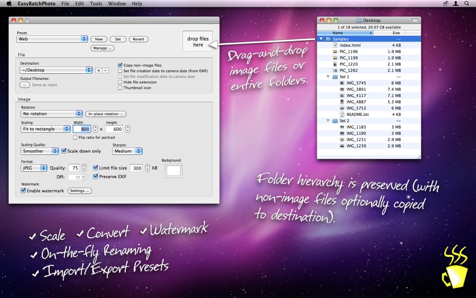 EasyBatchPhoto for Mac OS X - 3.3 - (macOS)