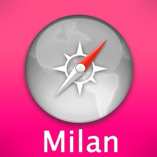 Milan Travel Map icon