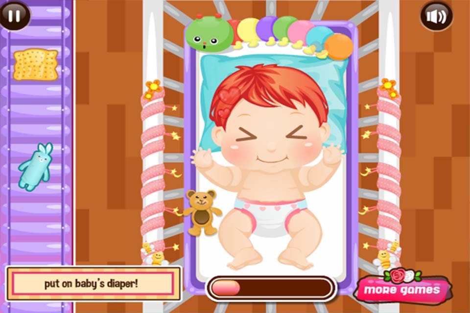 Cute Baby Care : Diaper Change & Bathing & Dressing screenshot 3