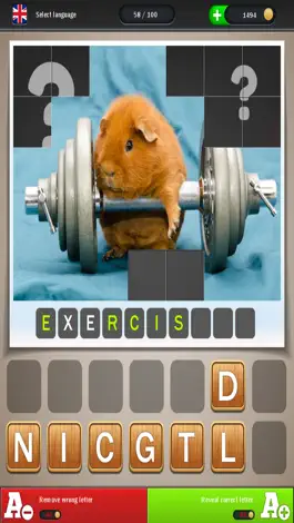 Game screenshot Animals Can Also - Reveal the picture, guess the word and solve the quiz apk