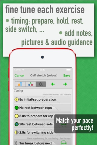 PT Timer Lite: Stretch & Exercise screenshot 3