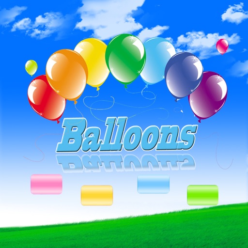 Colorful Balloons Bash iOS App