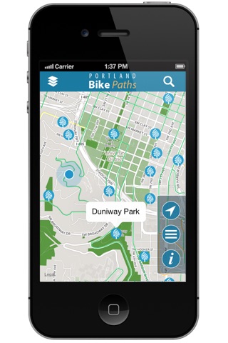 Portland Bike Paths screenshot 4