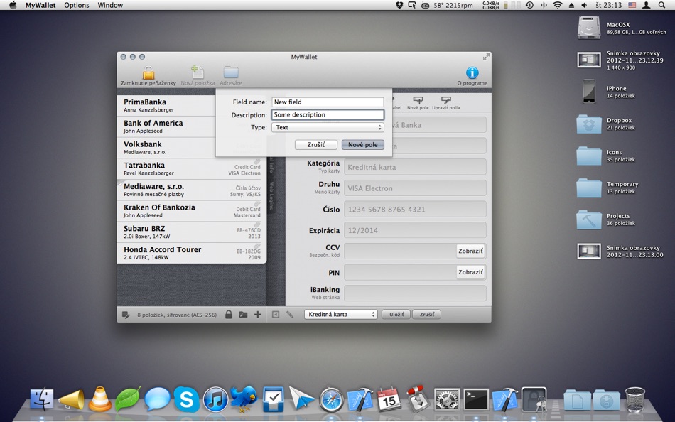 #3. MyWallet Lite - Secure password manager (macOS) Bởi: Pavel Kanzelsberger