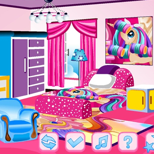 Pony Room Decoration Icon