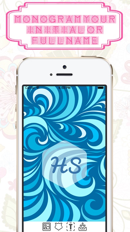 Monogram Wallpaper Maker