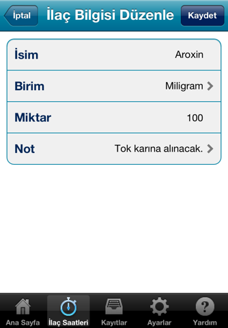 İlaç Saatim screenshot 3