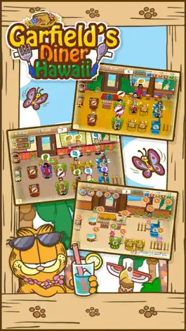 Game screenshot Garfield's Diner Hawaii HD apk