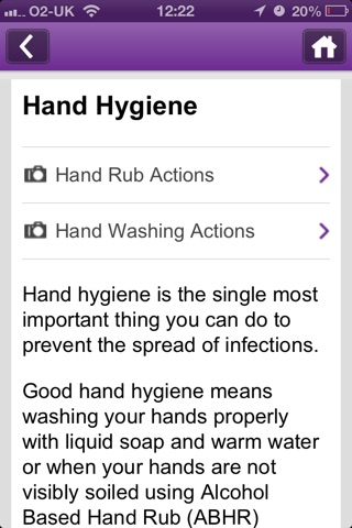 Preventing Infection In Care at Home screenshot 4