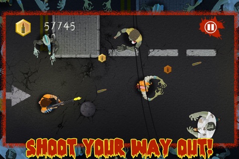 A Zombie Shootout -  Evil Dead Shooter Game screenshot 2