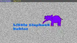 Game screenshot Story Book, Little Elephant Bubloo mod apk