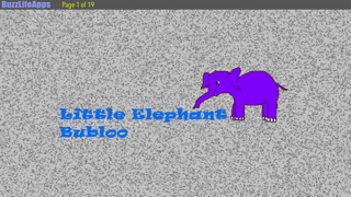Screenshot #1 pour Story Book, Little Elephant Bubloo