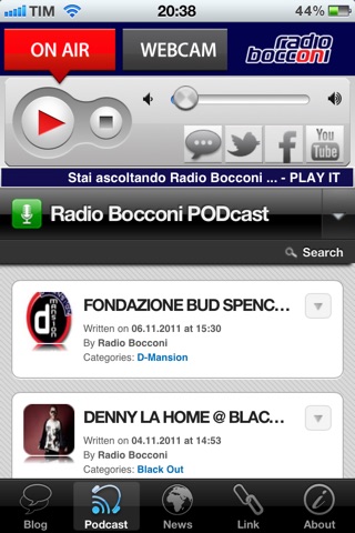 Radio Bocconi screenshot 4