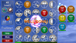 Screenshot #3 pour Fractions+ Lite