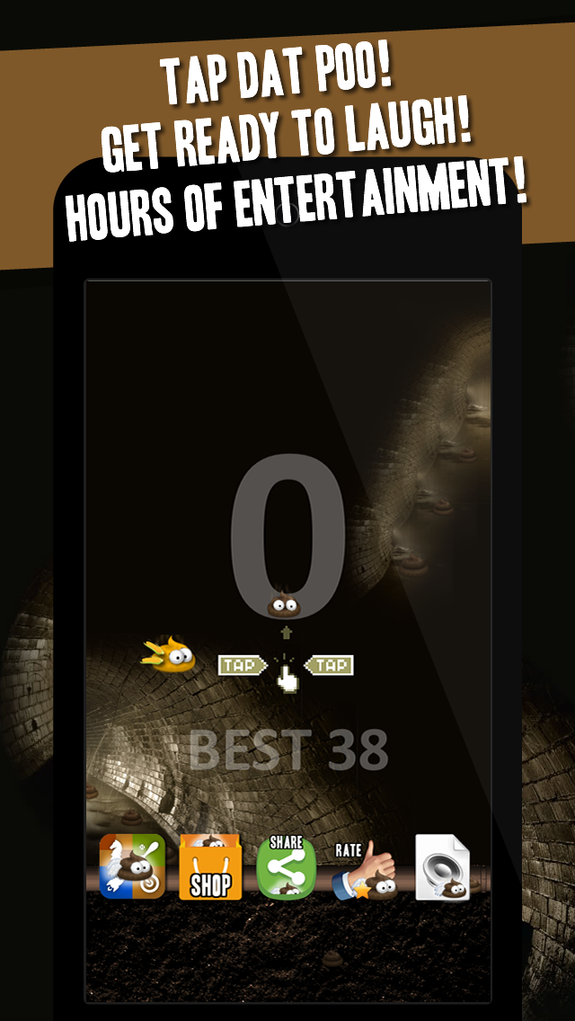 Screenshot #2 pour ⋮ Tap The Poo ⋮