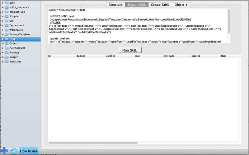 Screenshot #2 pour SqliteManagerTool