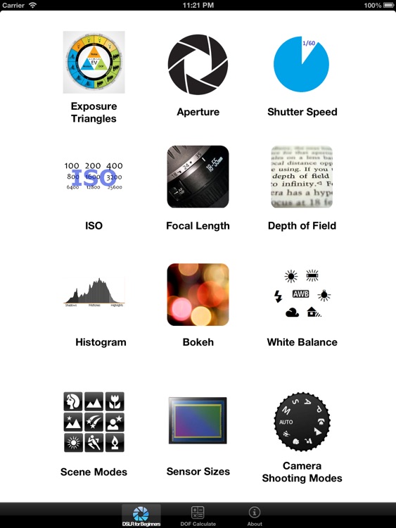DSLR for Beginners for iPad