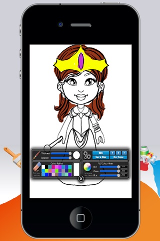 Coloring Book / Princess screenshot 2