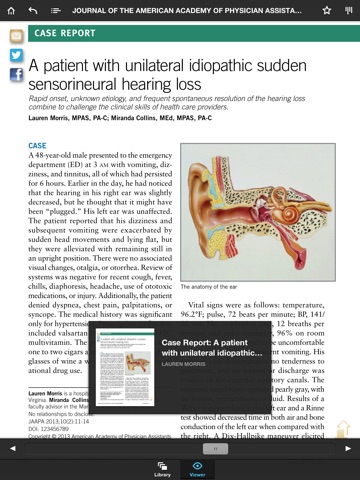 Journal of the American Academy of Physician Assistants screenshot 3