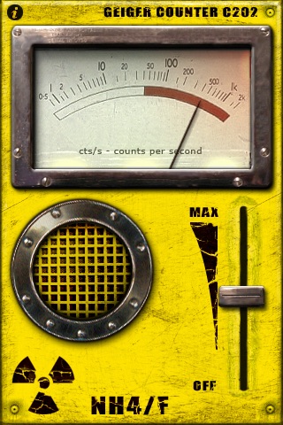 Radiation - Geiger Counter Simulator screenshot 2