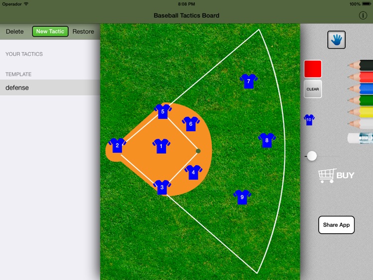Baseball Tactics Board